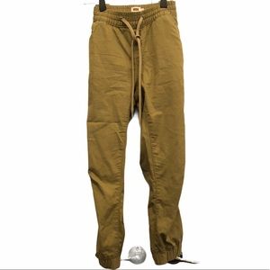 Levi’s tapered ankle khaki jogger style pants